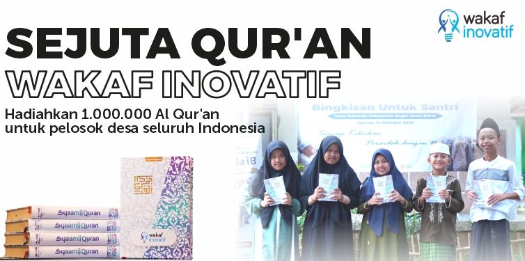 Sejuta Qur’an Wakaf Inovatif